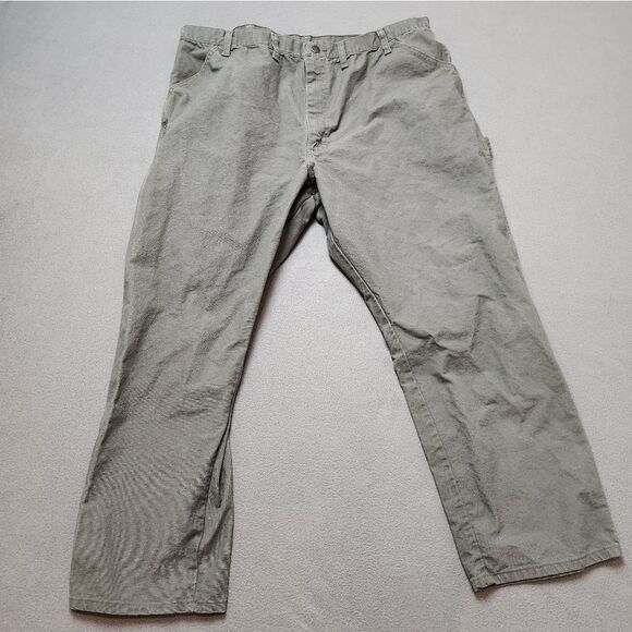 Vintage Rustler Brand Carpenter Cargo Pants Sz 44 - Picture 1 of 14
